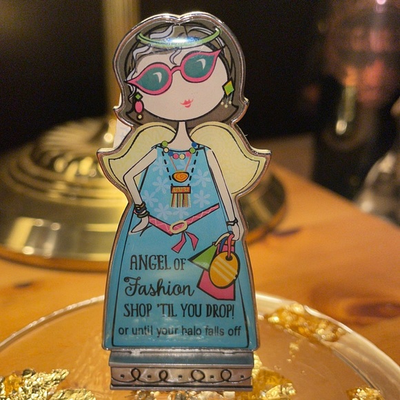 Other - Angel of Fashion Miniature Desk Sign 3”x1.5”